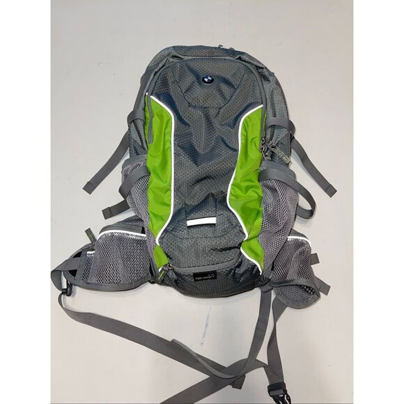 BMW Backpack Rucksack Motorcycle Bag Roadtrip RARE Clean Utility Rain Cover - Picture 1 of 12